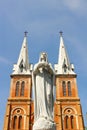 Notre Dame Cathedral of Saigon, Ho Chi Minh City, Ã¢â¬Å½Vietnam Royalty Free Stock Photo